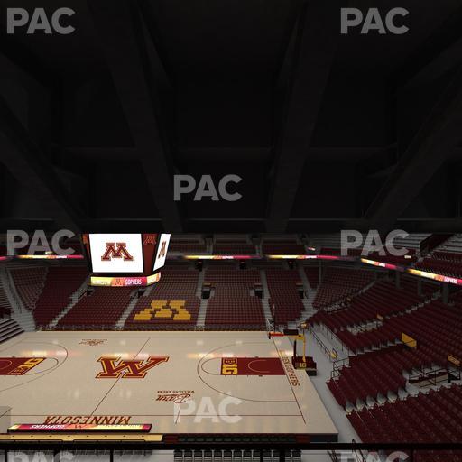 Williams Arena - Section 206 Seat View