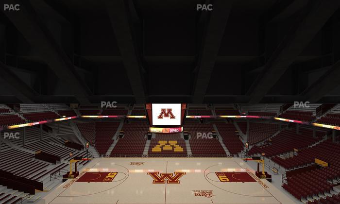 Williams Arena - Section 207 Seat View