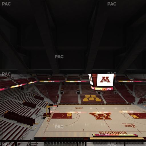 Williams Arena - Section 208 Seat View