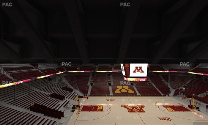Williams Arena - Section 208 Seat View