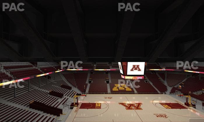 Williams Arena - Section 208 Seat View