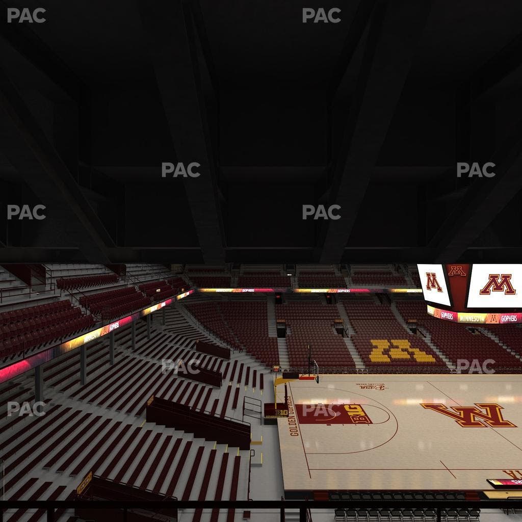 Williams Arena - Section 209 Seat View