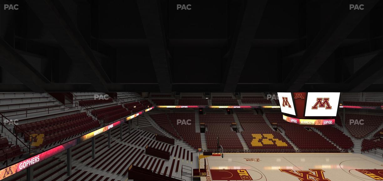 Williams Arena - Section 209 Seat View