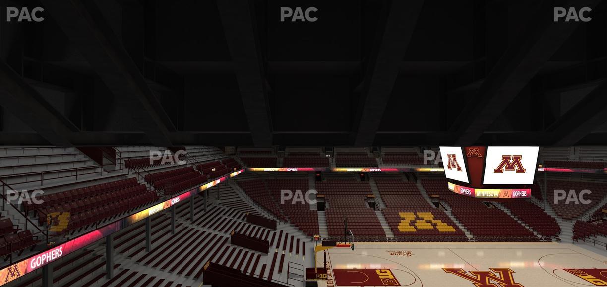 Williams Arena - Section 209 Seat View