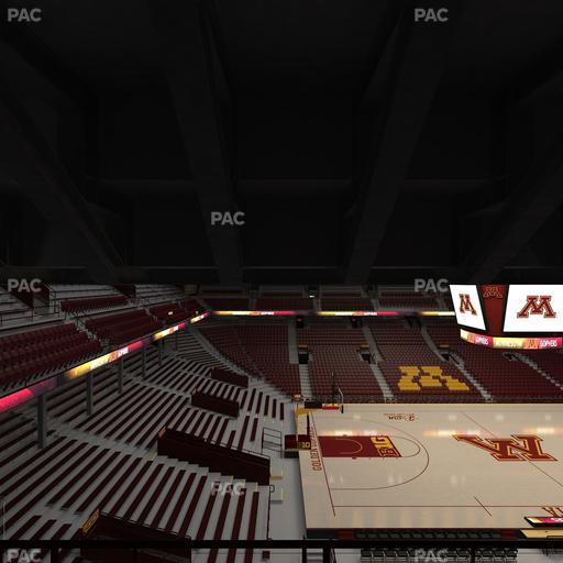 Williams Arena - Section 209 Seat View