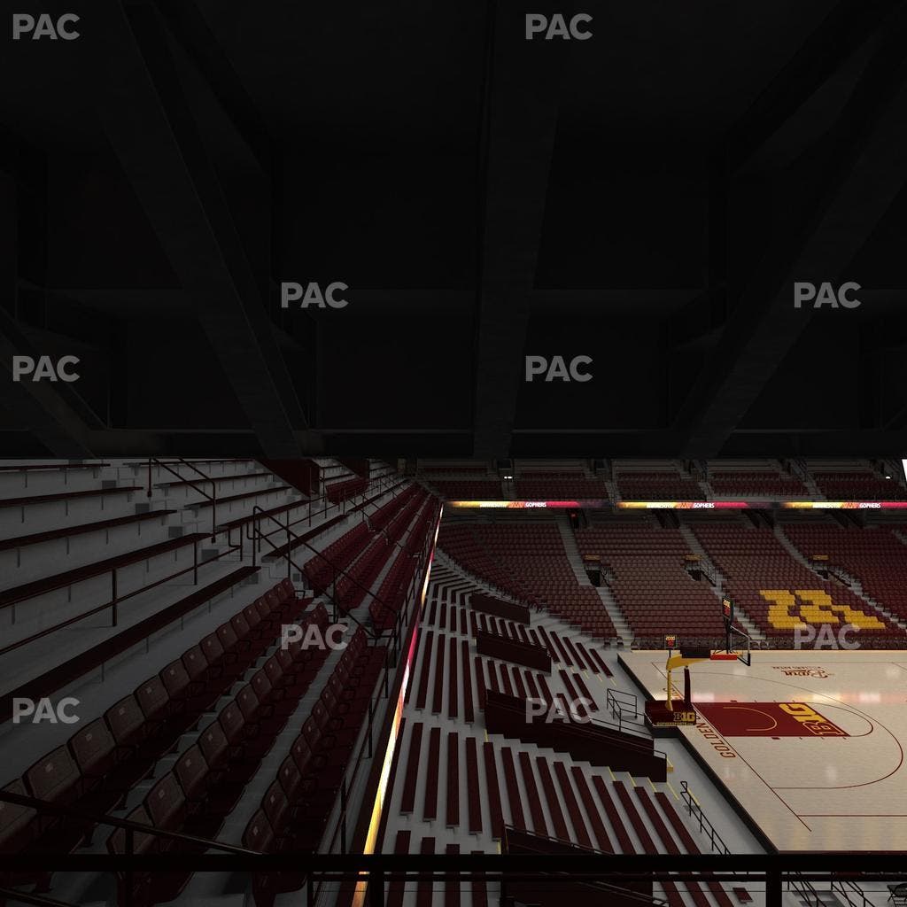 Williams Arena - Section 210 Seat View
