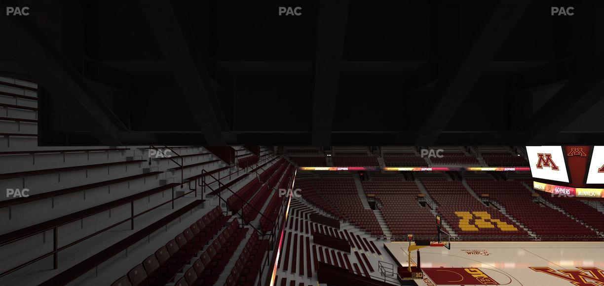 Williams Arena - Section 210 Seat View