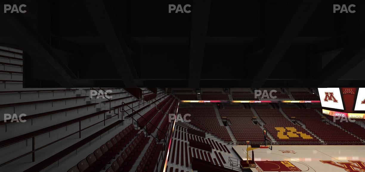 Williams Arena - Section 210 Seat View