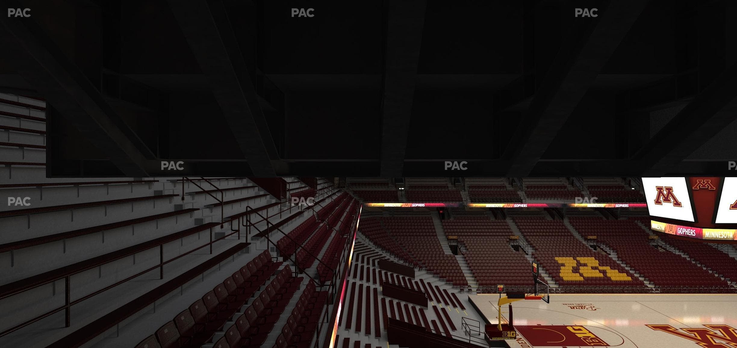 Williams Arena - Section 210 Seat View
