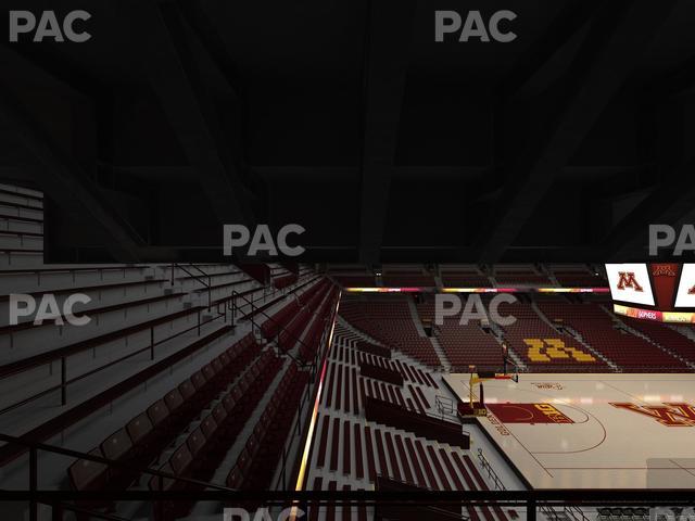 Williams Arena - Section 210 Seat View