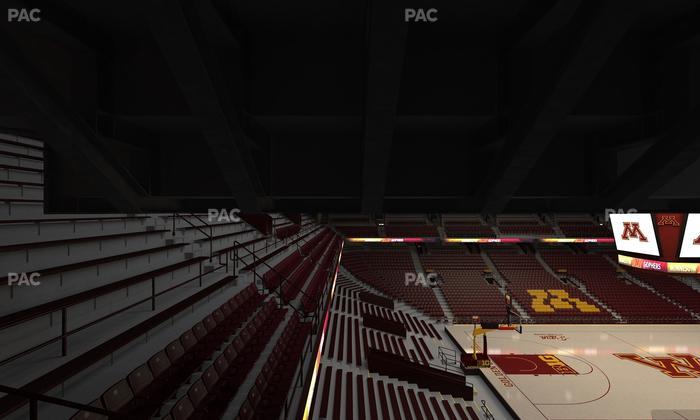 Williams Arena - Section 210 Seat View