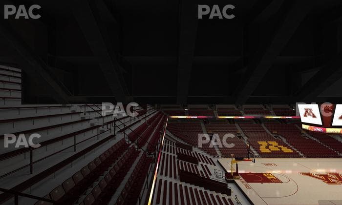 Williams Arena - Section 210 Seat View