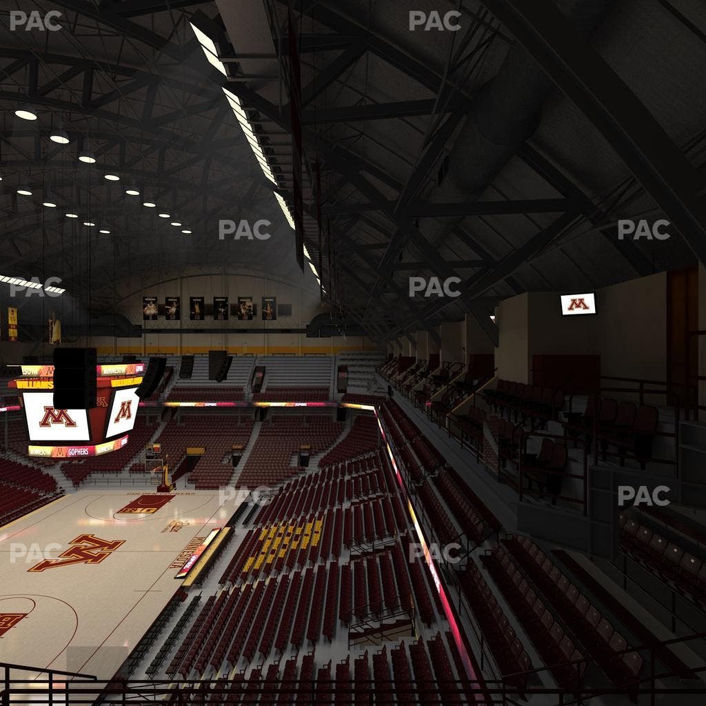 Williams Arena - Section 211 Seat View