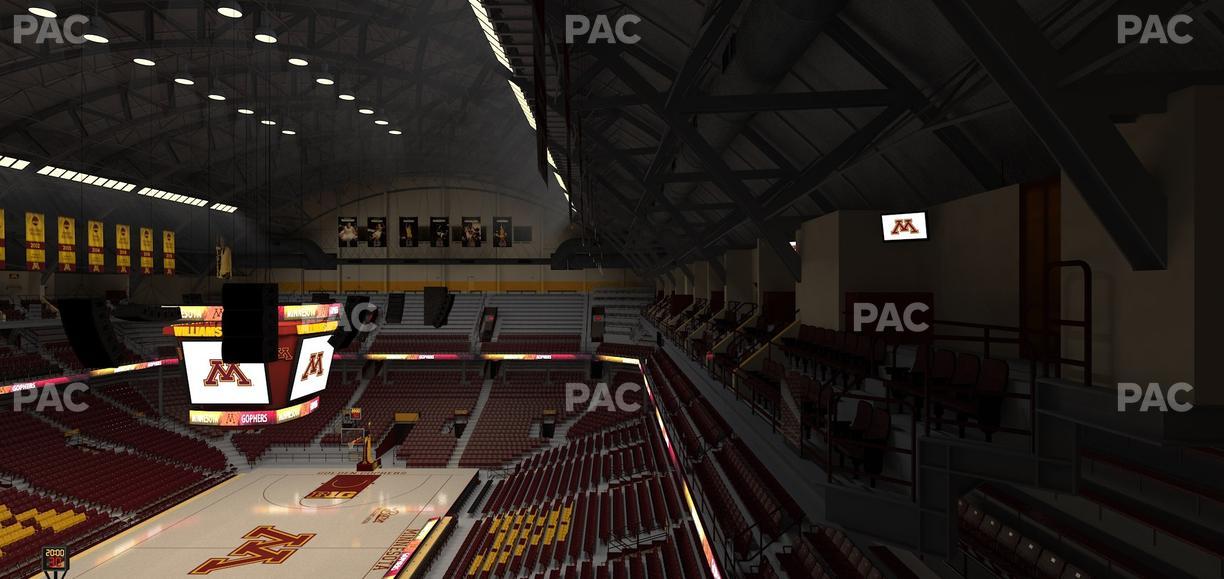 Williams Arena - Section 211 Seat View