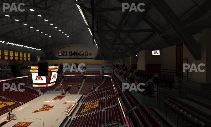 Williams Arena - Section 211 Seat View