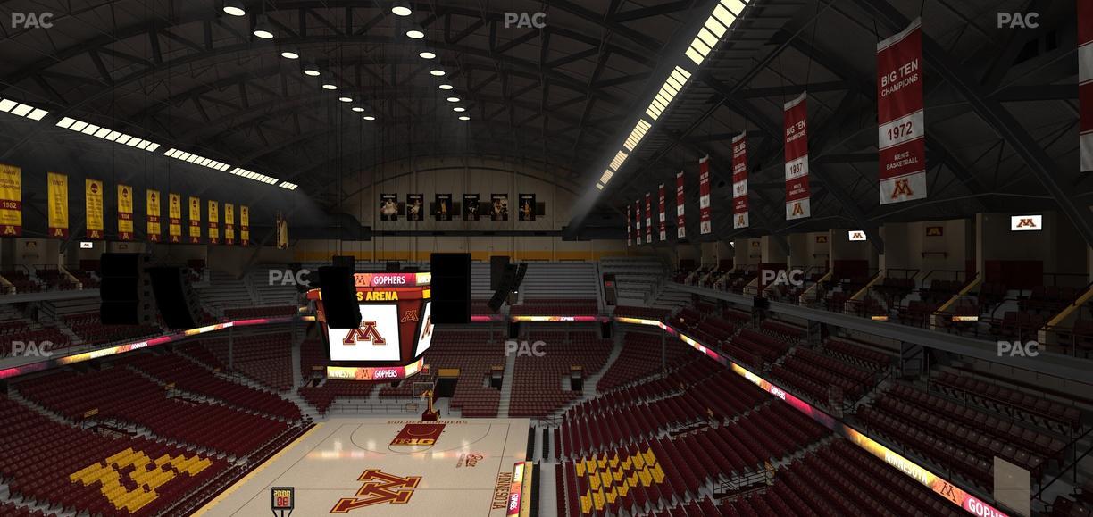 Williams Arena - Section 212 Seat View
