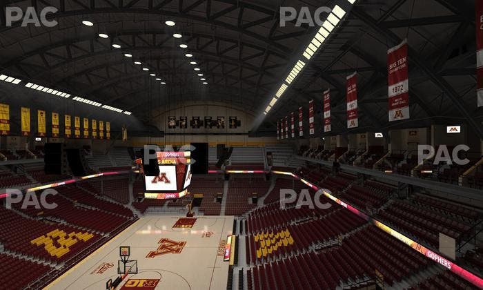 Williams Arena - Section 212 Seat View