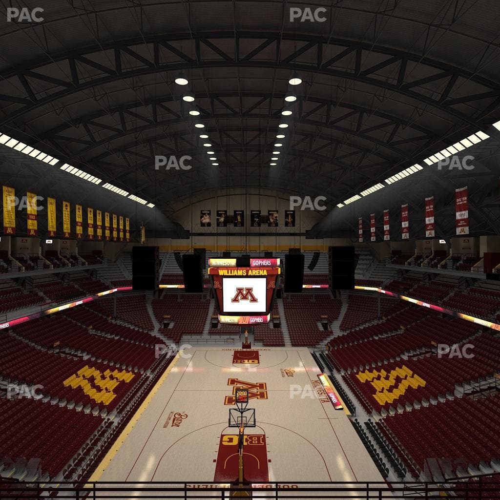 Williams Arena - Section 213 Seat View