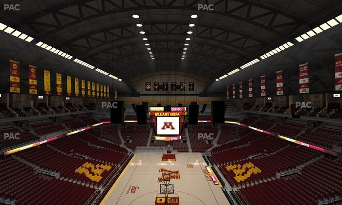 Williams Arena - Section 213 Seat View