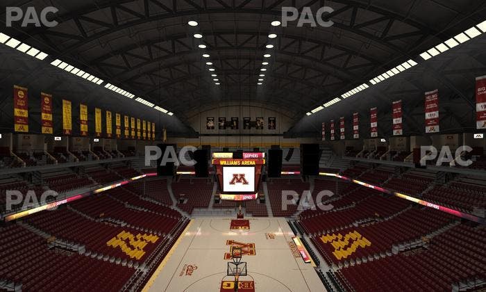 Williams Arena - Section 213 Seat View