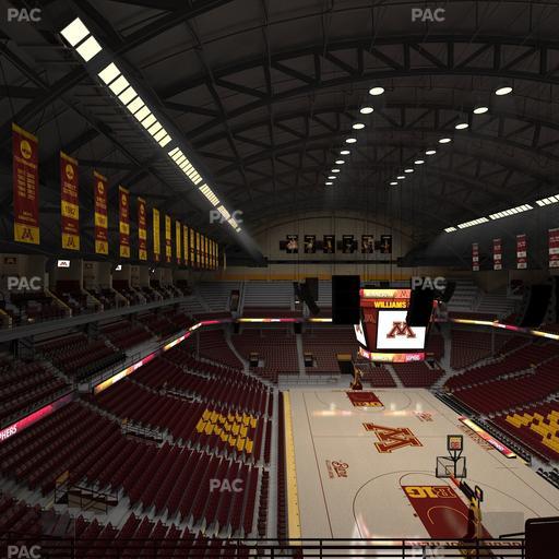 Williams Arena - Section 214 Seat View
