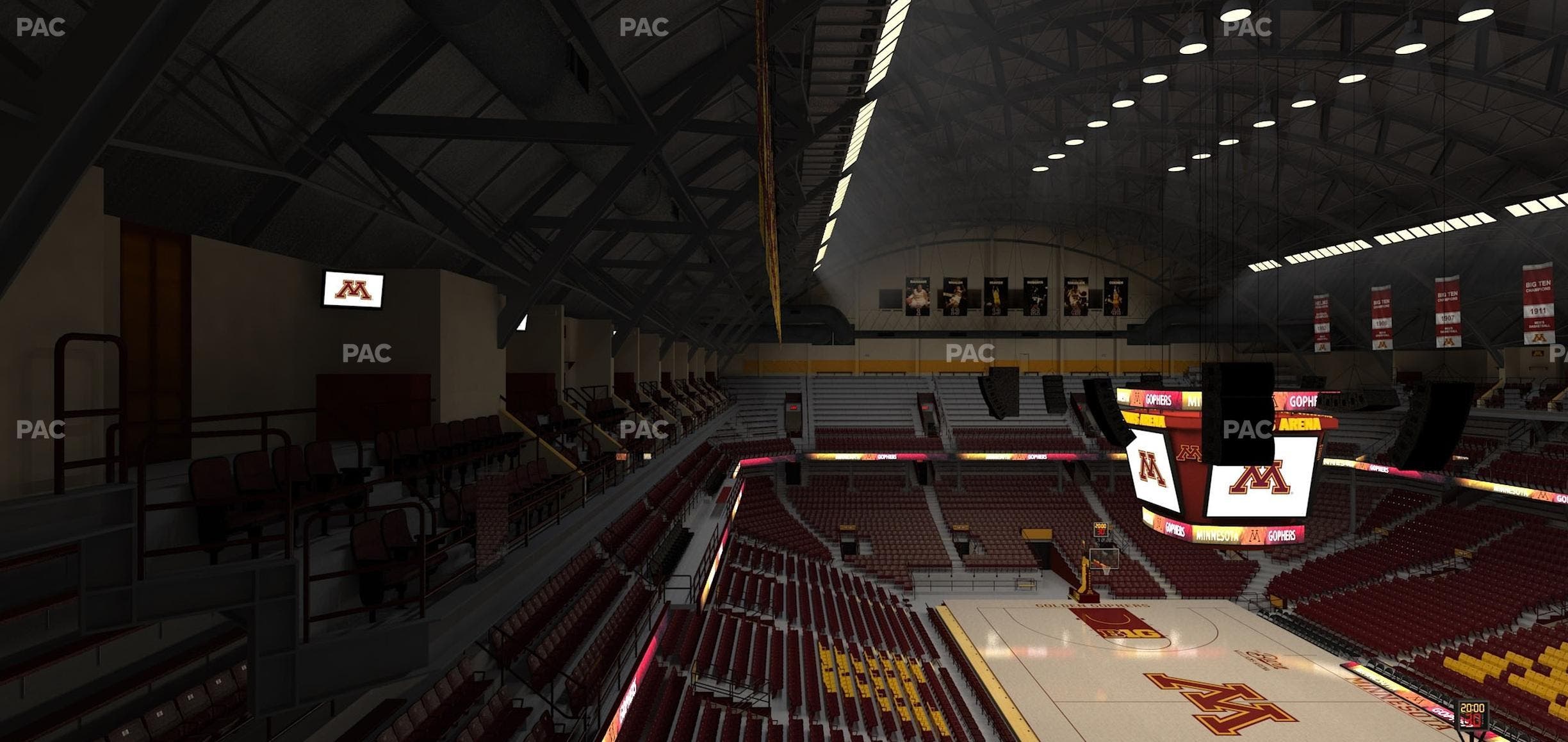 Williams Arena - Section 215 Seat View