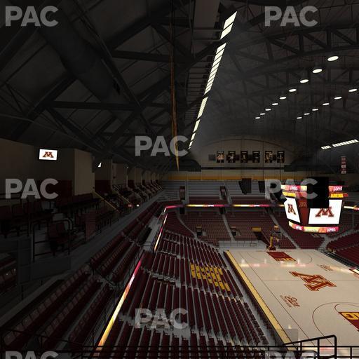 Williams Arena - Section 215 Seat View