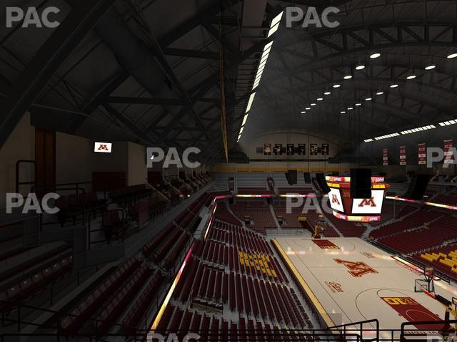 Williams Arena - Section 215 Seat View