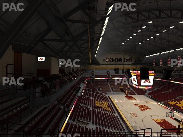 Williams Arena - Section 215 Seat View