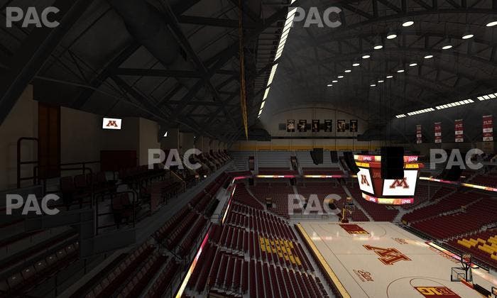 Williams Arena - Section 215 Seat View