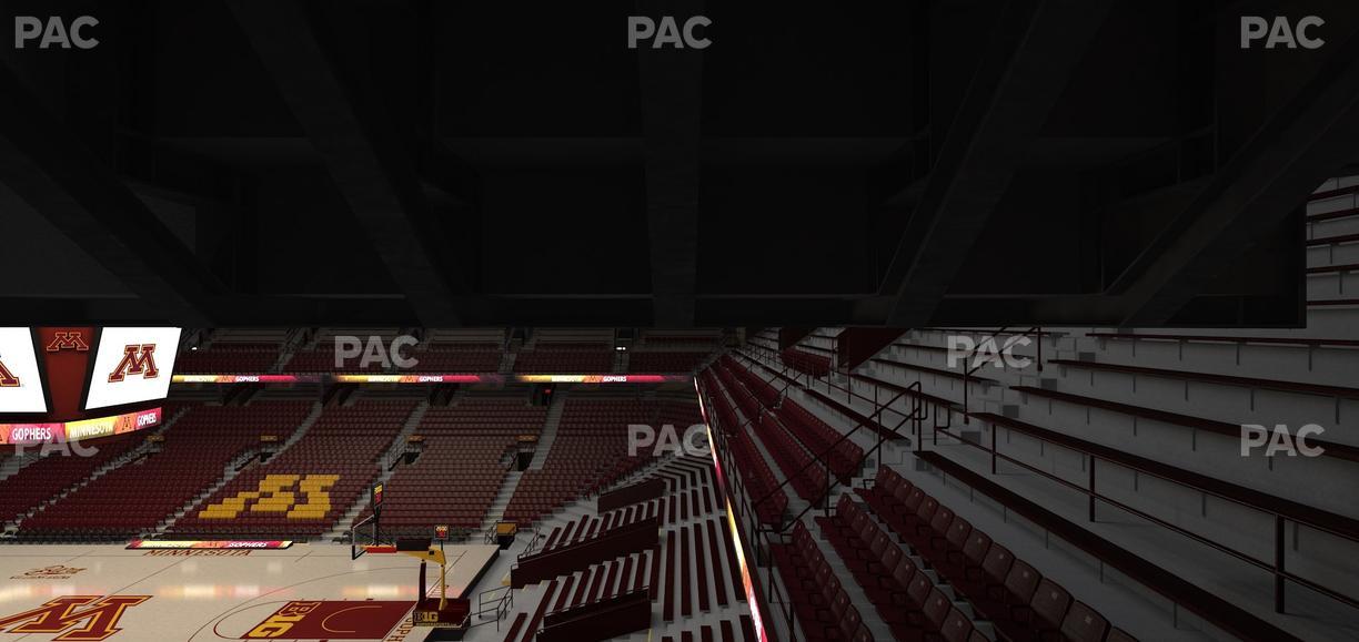 Williams Arena - Section 216 Seat View