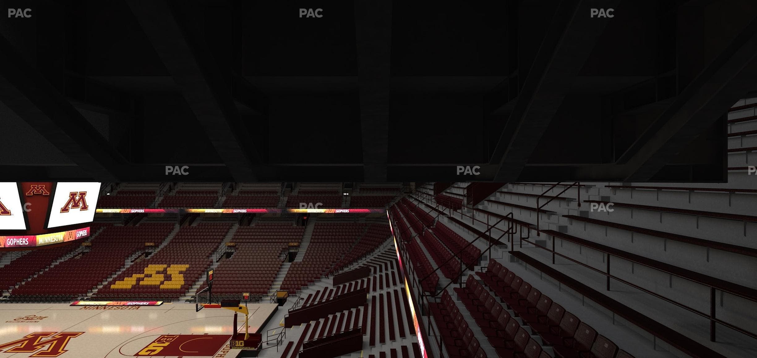 Williams Arena - Section 216 Seat View