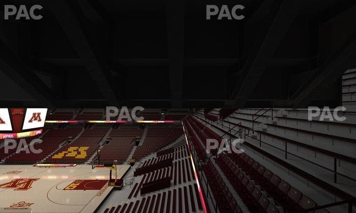 Williams Arena - Section 216 Seat View