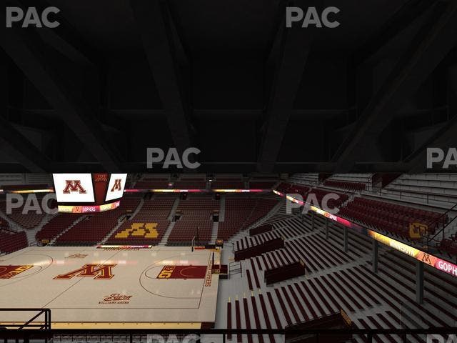 Williams Arena - Section 217 Seat View