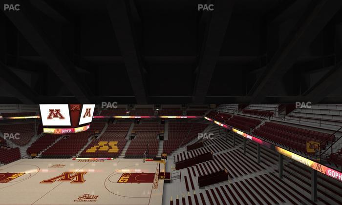 Williams Arena - Section 217 Seat View