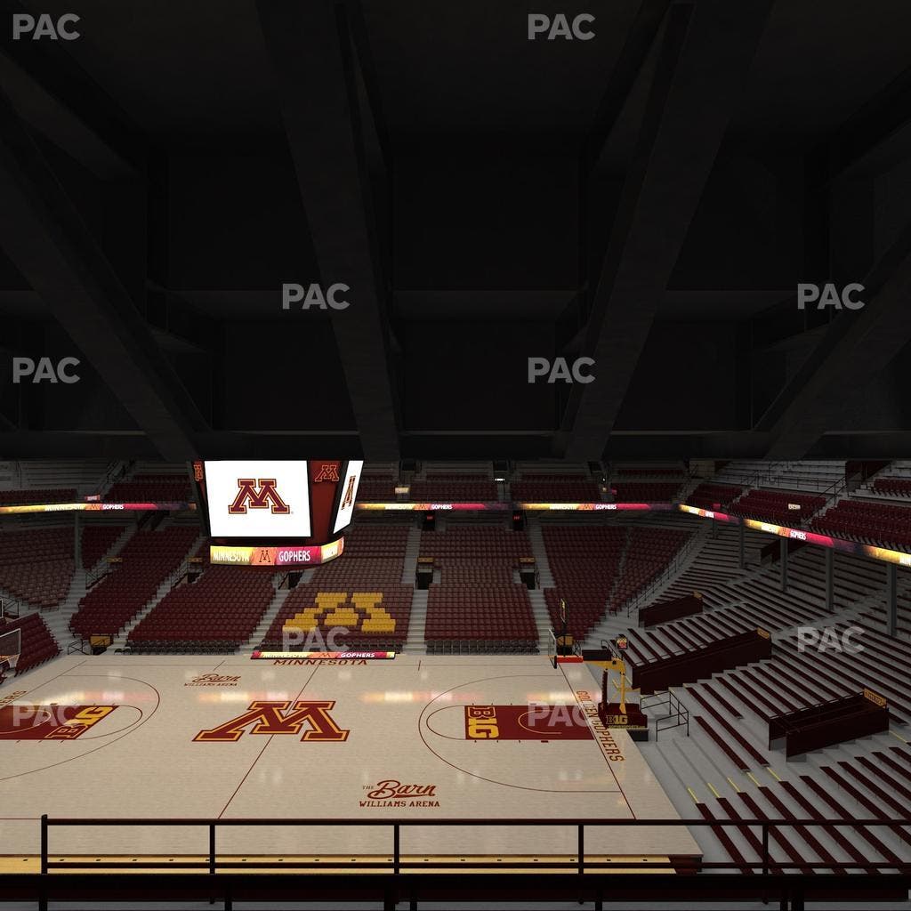 Williams Arena - Section 218 Seat View