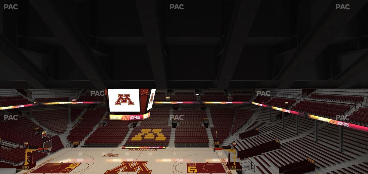 Williams Arena - Section 218 Seat View