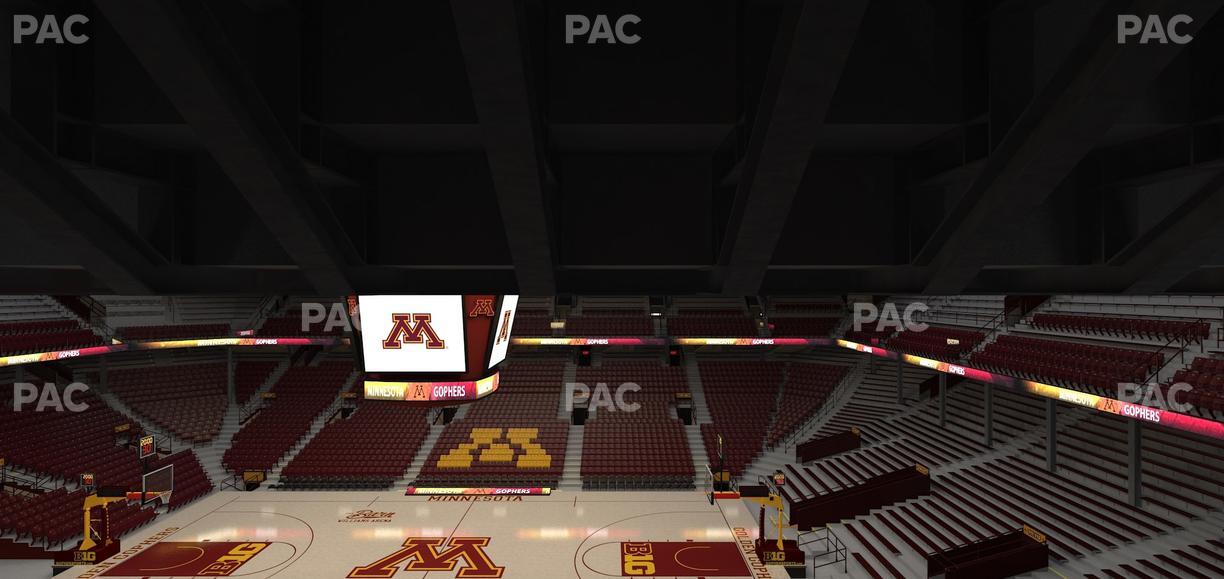 Williams Arena - Section 218 Seat View