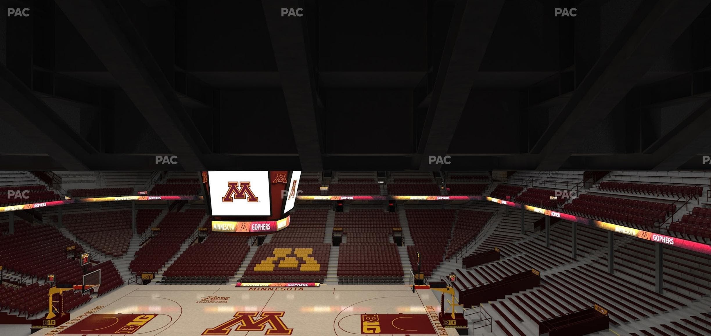Williams Arena - Section 218 Seat View