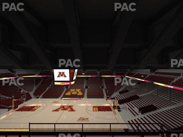 Williams Arena - Section 218 Seat View
