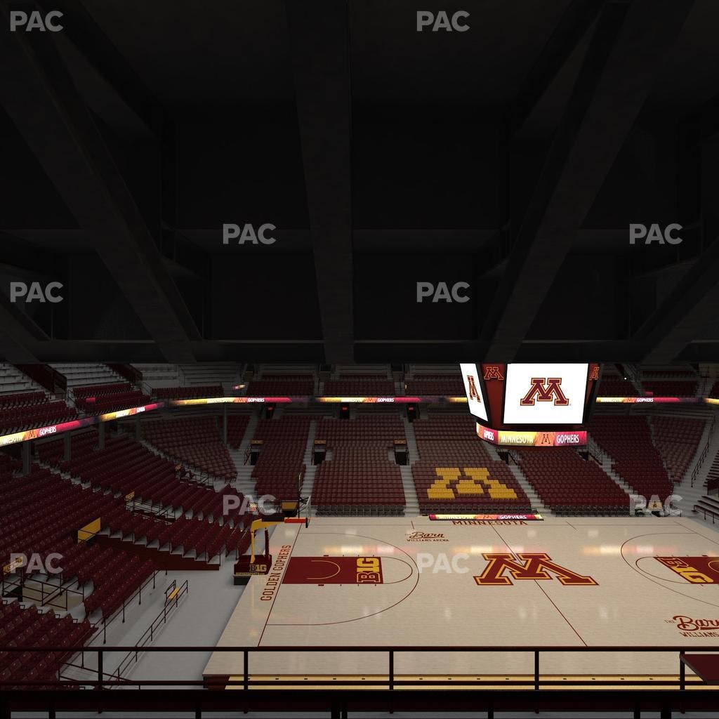 Williams Arena - Section 220 Seat View