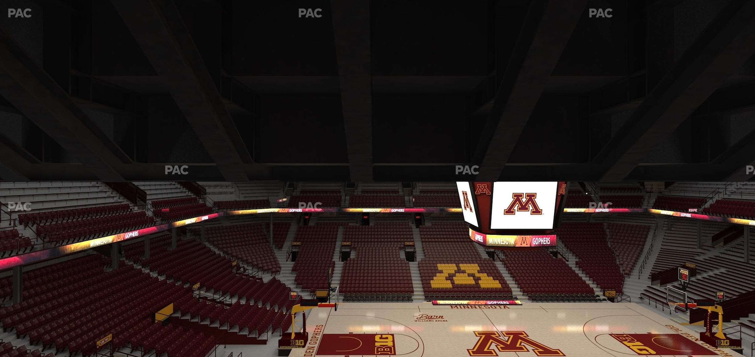 Williams Arena - Section 220 Seat View