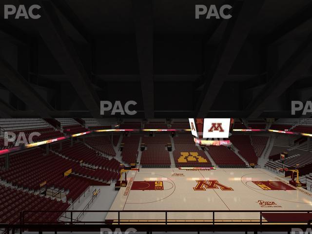 Williams Arena - Section 220 Seat View