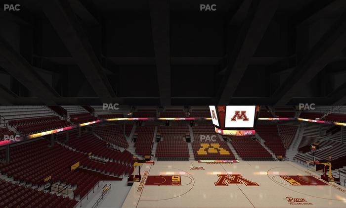 Williams Arena - Section 220 Seat View