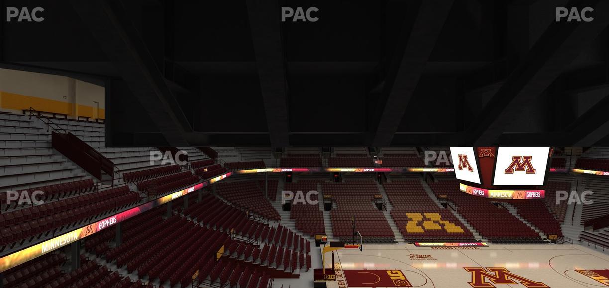 Williams Arena - Section 221 Seat View