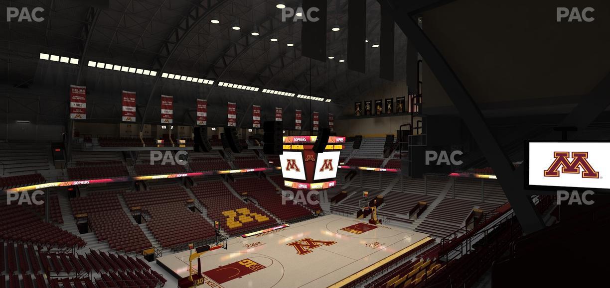 Williams Arena - Section 222 Seat View