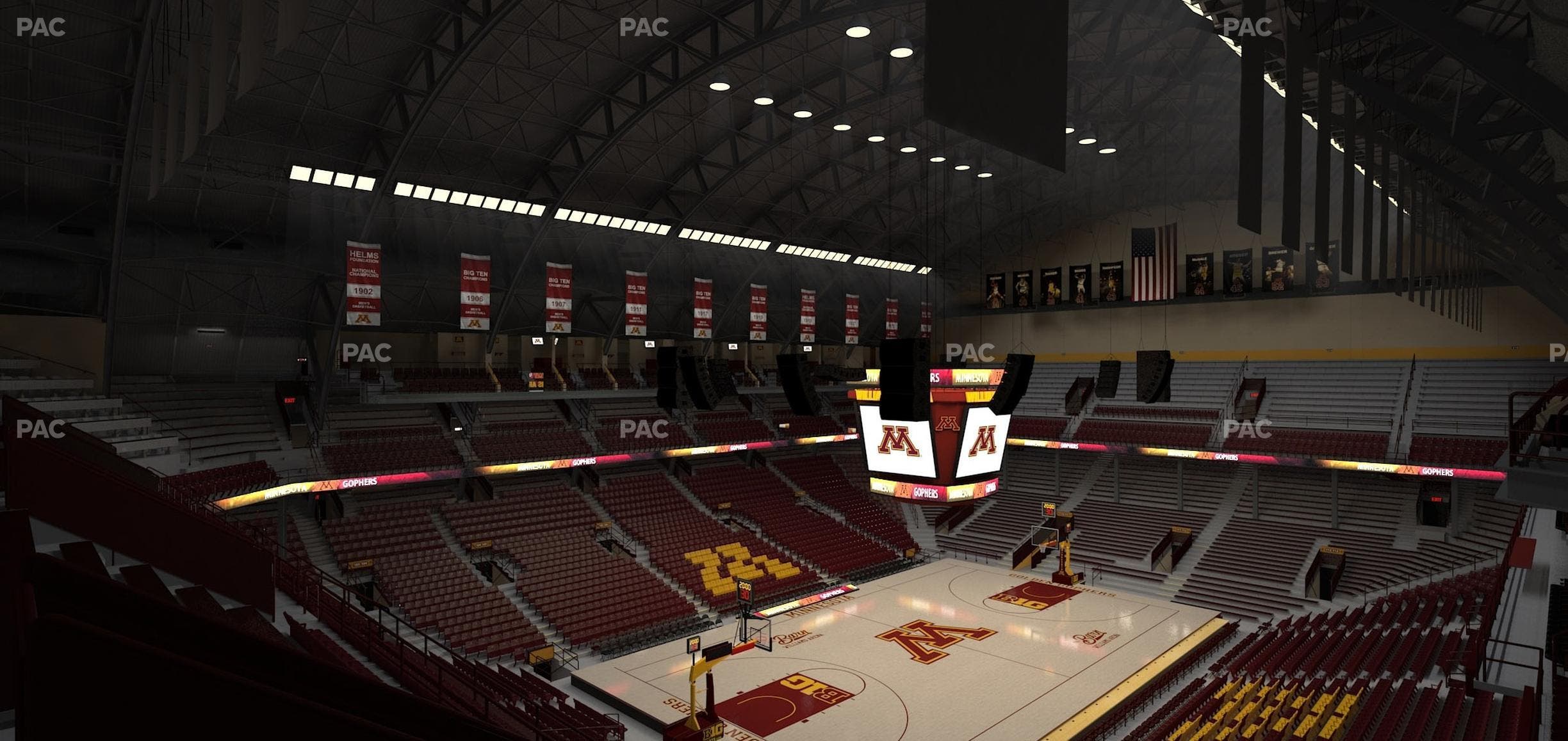 Williams Arena - Section 223 Seat View