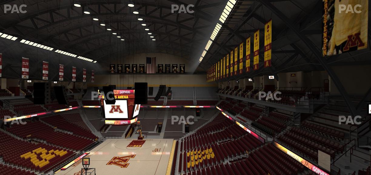 Williams Arena - Section 224 Seat View