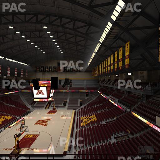 Williams Arena - Section 224 Seat View
