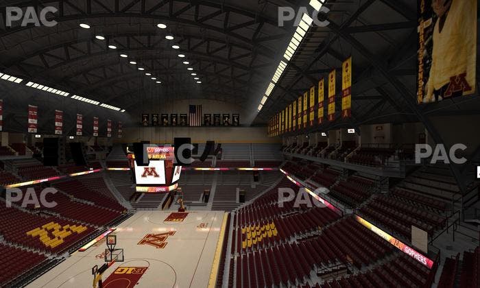 Williams Arena - Section 224 Seat View